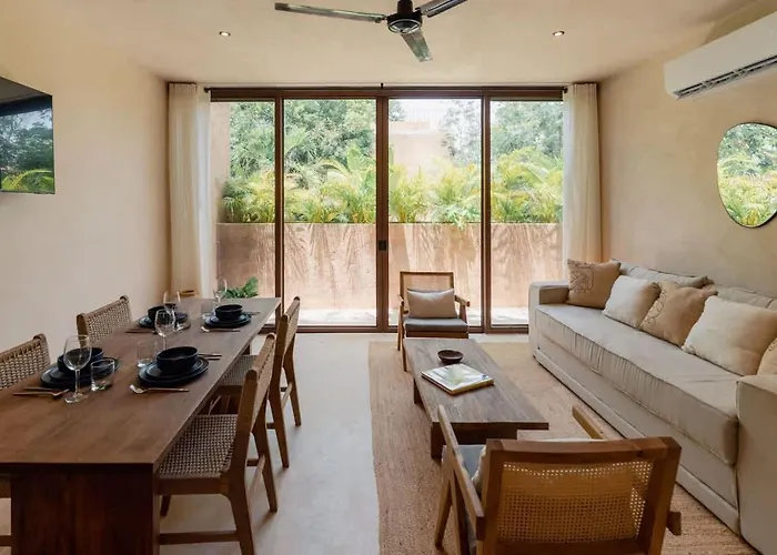 Stylish 2br Jungle Retreat With Plunge Pool & Rooftop Tulum